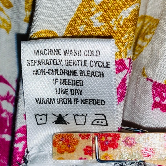 BNWT MSK Maxi Dress Beautiful Color-Block Foral Patter, SOOO Light & Comfortable - Picture 15 of 16